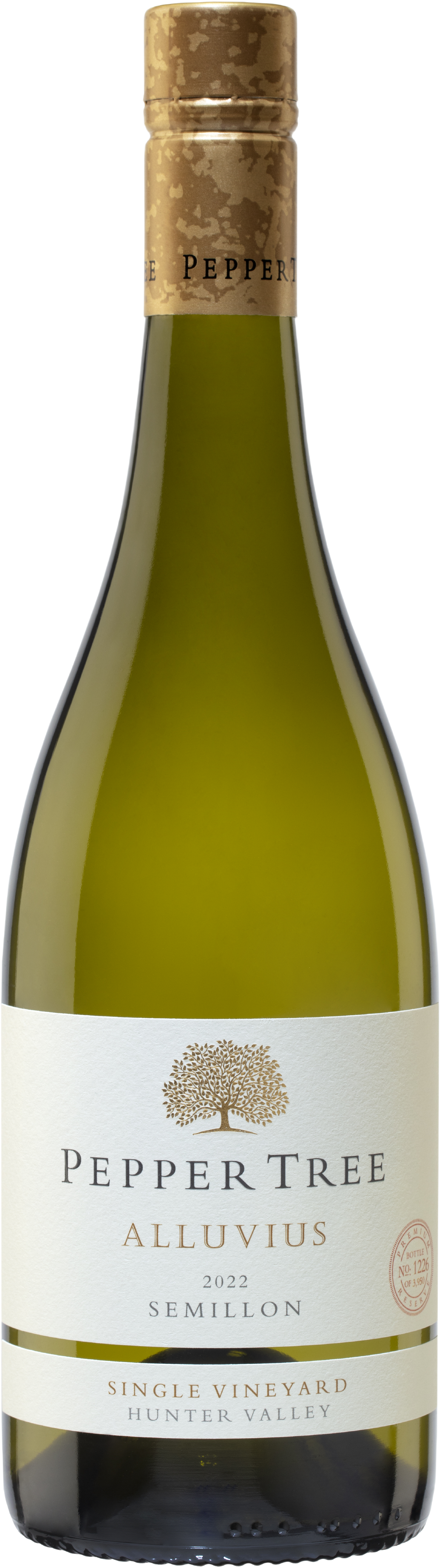 Pepper Tree Wines Single Vineyard Alluvius Semillon 2022 Hunter Valley